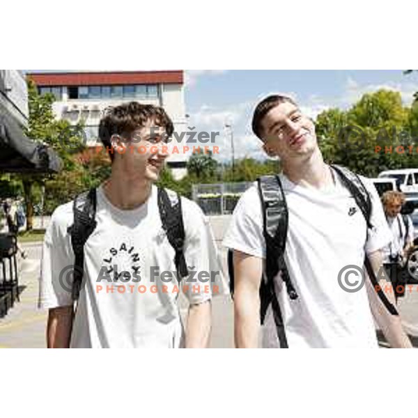 meeting of Slovenia Men\'s National basketball team before start of preparation for EuroBasket 2025 in Ljubljana, Slovenia on July 23, 2025