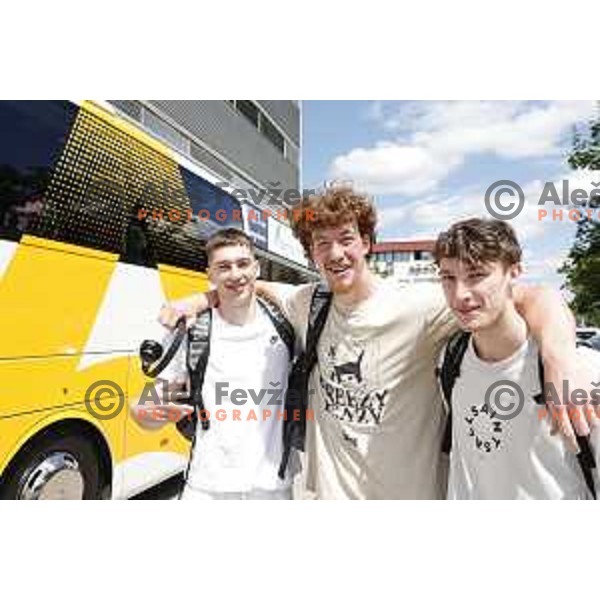 meeting of Slovenia Men\'s National basketball team before start of preparation for EuroBasket 2025 in Ljubljana, Slovenia on July 23, 2025