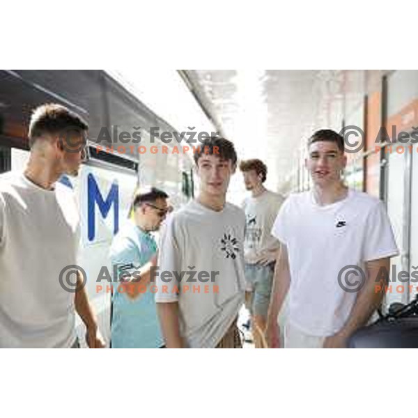 meeting of Slovenia Men\'s National basketball team before start of preparation for EuroBasket 2025 in Ljubljana, Slovenia on July 23, 2025