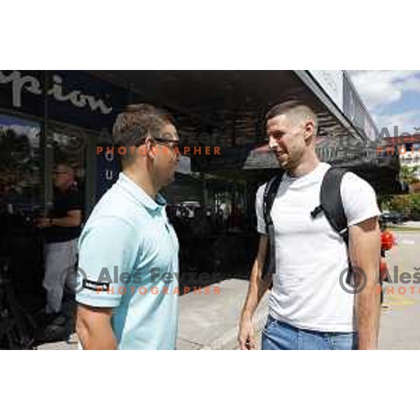 meeting of Slovenia Men\'s National basketball team before start of preparation for EuroBasket 2025 in Ljubljana, Slovenia on July 23, 2025
