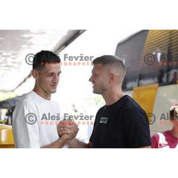 meeting of Slovenia Men\'s National basketball team before start of preparation for EuroBasket 2025 in Ljubljana, Slovenia on July 23, 2025