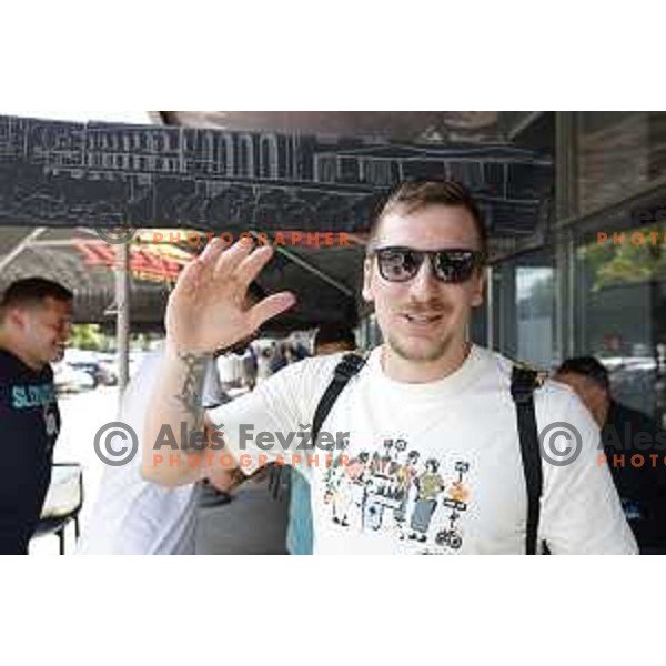 meeting of Slovenia Men\'s National basketball team before start of preparation for EuroBasket 2025 in Ljubljana, Slovenia on July 23, 2025