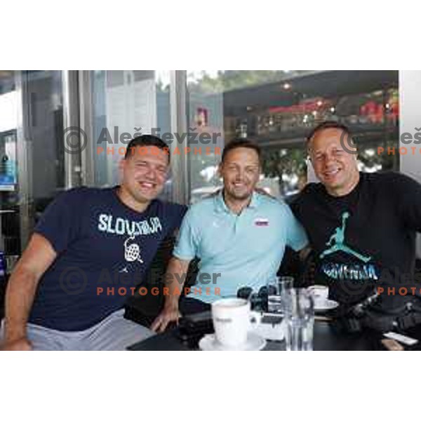meeting of Slovenia Men\'s National basketball team before start of preparation for EuroBasket 2025 in Ljubljana, Slovenia on July 23, 2025