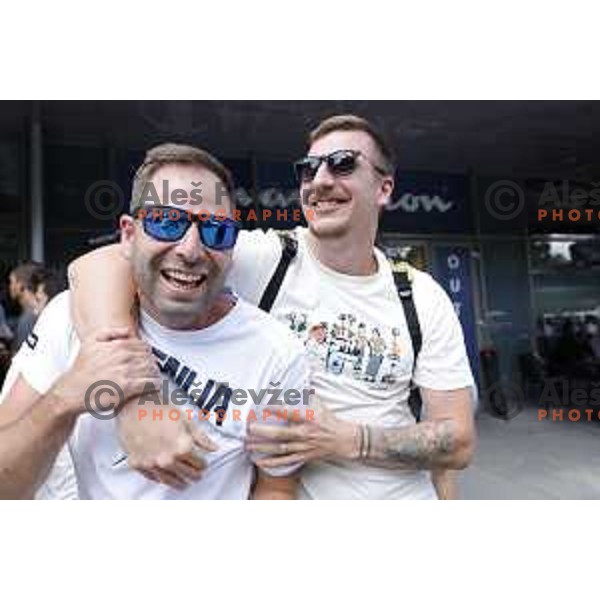 meeting of Slovenia Men\'s National basketball team before start of preparation for EuroBasket 2025 in Ljubljana, Slovenia on July 23, 2025