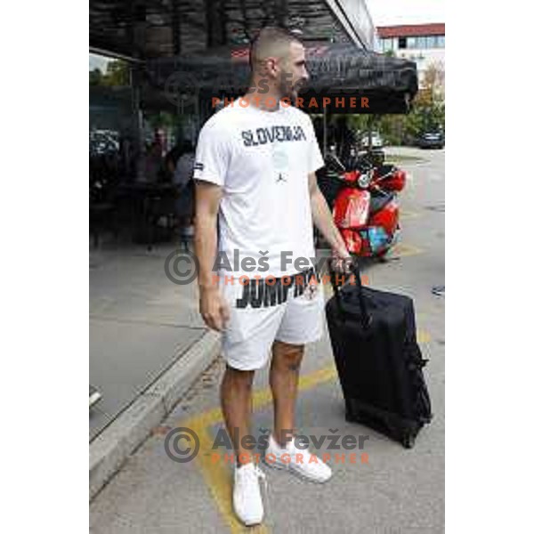 meeting of Slovenia Men\'s National basketball team before start of preparation for EuroBasket 2025 in Ljubljana, Slovenia on July 23, 2025