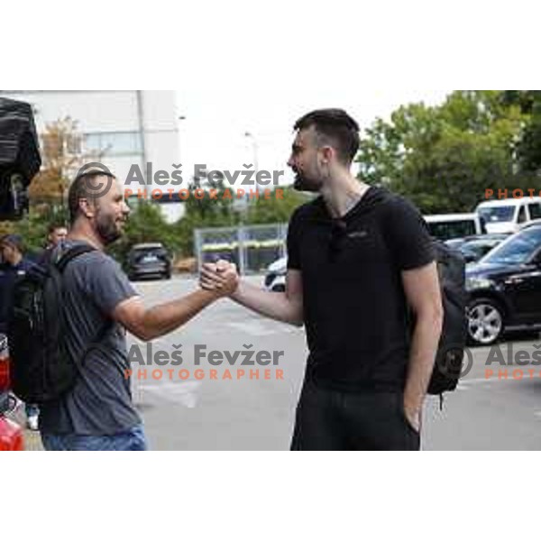 meeting of Slovenia Men\'s National basketball team before start of preparation for EuroBasket 2025 in Ljubljana, Slovenia on July 23, 2025