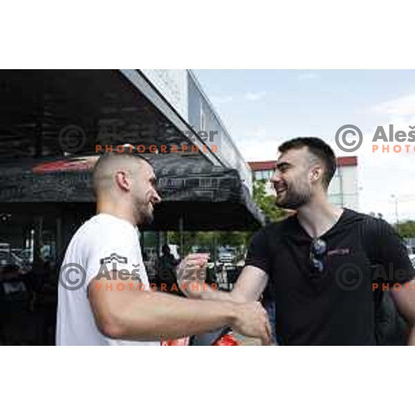 meeting of Slovenia Men\'s National basketball team before start of preparation for EuroBasket 2025 in Ljubljana, Slovenia on July 23, 2025