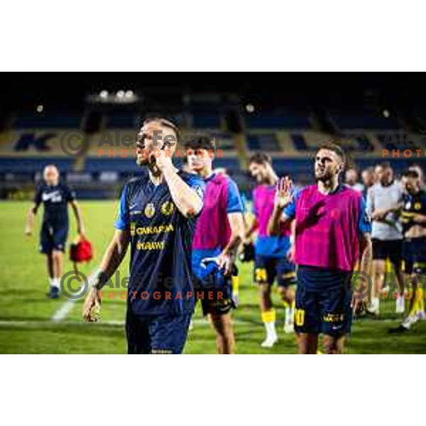 Andrej Kotnik after UEFA Europa League 2025/26 qualifier football match between NK Celje (SLO) and AEK Larnaca FC (CYP) in Stadion z’dezele, Celje, Slovenia on July 24, 2025. Photo: Jure Banfi