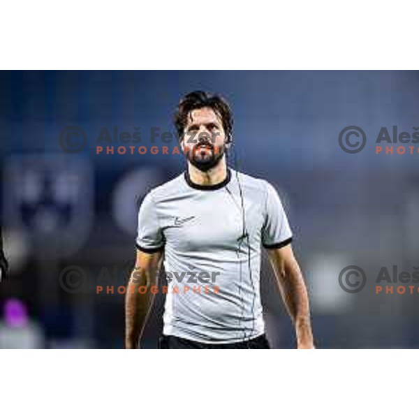 Lorenzo Dolcetti during UEFA Europa League 2025/26 qualifier football match between NK Celje (SLO) and AEK Larnaca FC (CYP) in Stadion z’dezele, Celje, Slovenia on July 24, 2025. Photo: Jure Banfi