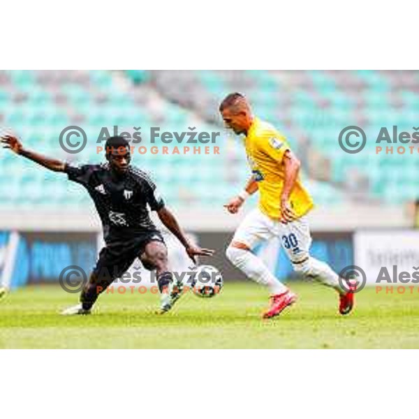 Jakoslav Stankovic of Bravo in action during Prva liga Telemach 2025/2026 football match between Bravo and Mura in Ljubljana, Slovenia on July 26, 2025