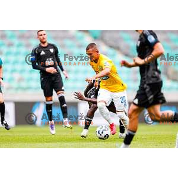 Jakoslav Stankovic of Bravo in action during Prva liga Telemach 2025/2026 football match between Bravo and Mura in Ljubljana, Slovenia on July 26, 2025