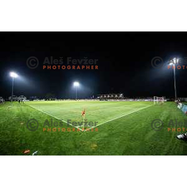 Venue during Prva liga Telemach football match between NK Aluminij and NK Olimpija in Sportni park Aluminij, Kidricevo, Slovenia on July 26, 2025. Photo: Jure Banfi