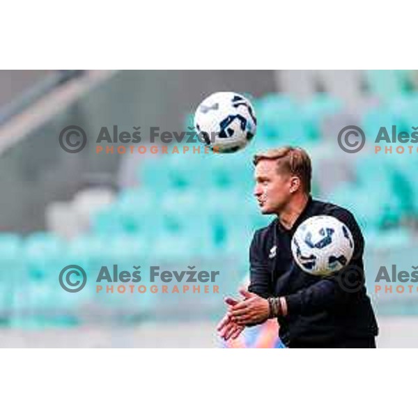 Ales Arnol, head coach of Bravo during Prva liga Telemach 2025/2026 football match between Bravo and Mura in Ljubljana, Slovenia on July 26, 2025