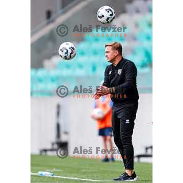 Ales Arnol, head coach of Bravo during Prva liga Telemach 2025/2026 football match between Bravo and Mura in Ljubljana, Slovenia on July 26, 2025