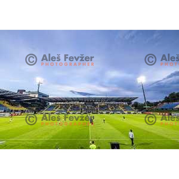 Venue during Prva liga Telemach football match between NK Celje and NK Kalcer Radomlje in Stadion z’dezele, Celje, Slovenia on July 27, 2025. Photo: Jure Banfi