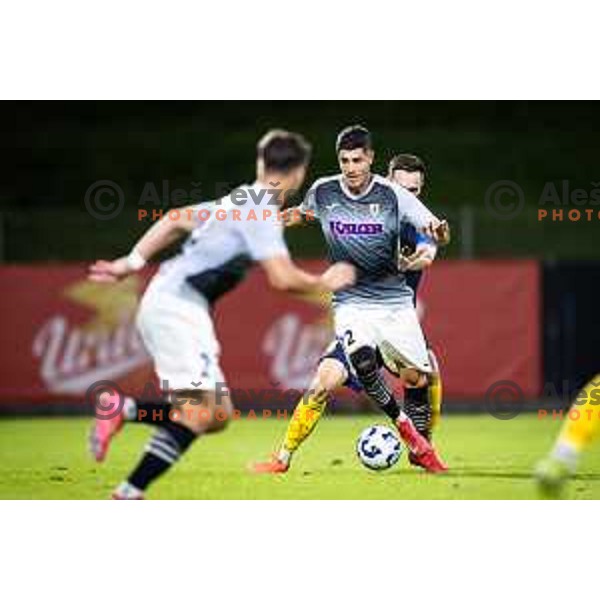 Dejan Vokic in action during Prva liga Telemach football match between NK Celje and NK Kalcer Radomlje in Stadion z’dezele, Celje, Slovenia on July 27, 2025. Photo: Jure Banfi