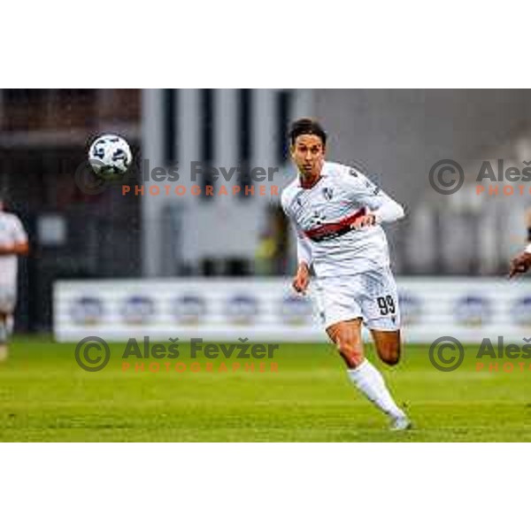 in action during Prva liga Telemach 2025/2026 football match between Koper and Primorje at Bonifika Stadium in Koper, Slovenia on July 28, 2025
