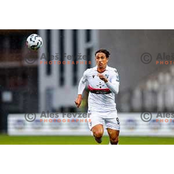 in action during Prva liga Telemach 2025/2026 football match between Koper and Primorje at Bonifika Stadium in Koper, Slovenia on July 28, 2025
