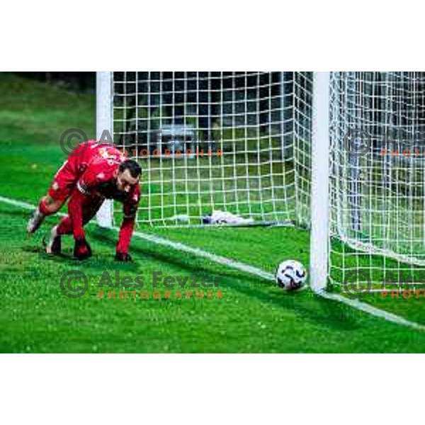 Metod Jurhar in action during Prva liga Telemach 2025/2026 football match between Koper and Primorje at Bonifika Stadium in Koper, Slovenia on July 28, 2025 
