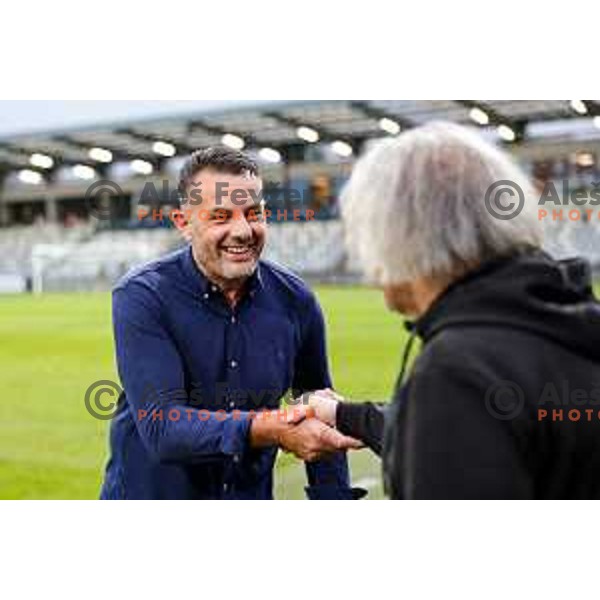 in action during Prva liga Telemach 2025/2026 football match between Koper and Primorje at Bonifika Stadium in Koper, Slovenia on July 28, 2025