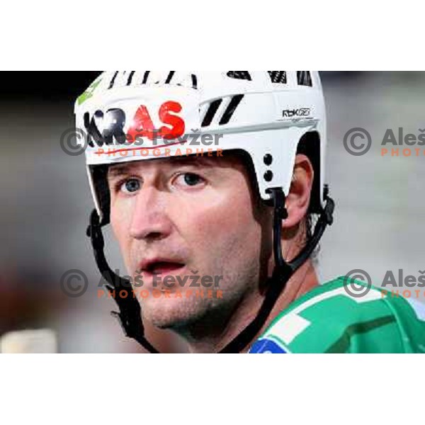 Nik Zupancic at ice-hockey game Tilia Olimpija-TWK Innsbruck in EBEL league, played in Hala Tivoli, Ljubljana, Slovenia 24.10.2008. 