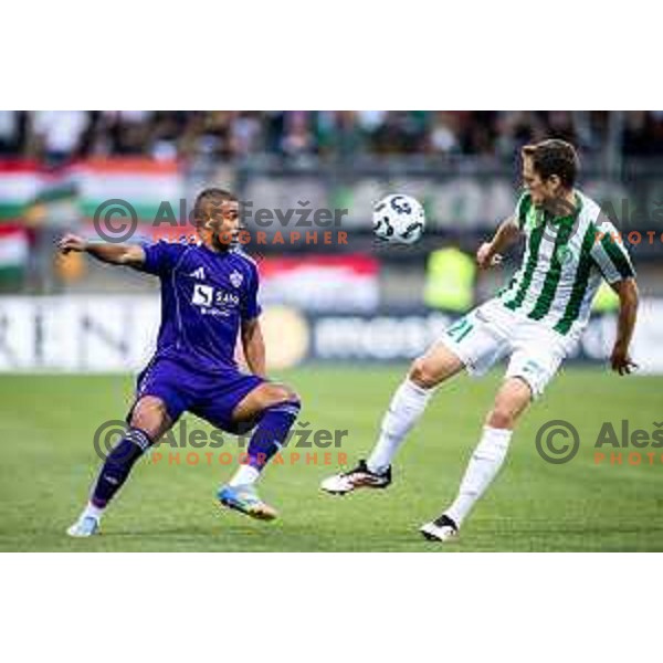 in action during UEFA Conference League 2025/26 qualifier football match between NK Maribor and Paksi FC in Ljudski vrt, Maribor, Slovenia on July 31, 2025. Photo: Jure Banfi