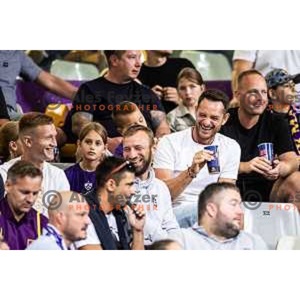 in action during UEFA Conference League 2025/26 qualifier football match between NK Maribor and Paksi FC in Ljudski vrt, Maribor, Slovenia on July 31, 2025. Photo: Jure Banfi