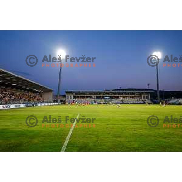 in action UEFA Conference League Qualifyer football match between FC Koper (SLO) and Viking (NOR) at Bonifika Stadium in Koper, Slovenia on July 31, 2025