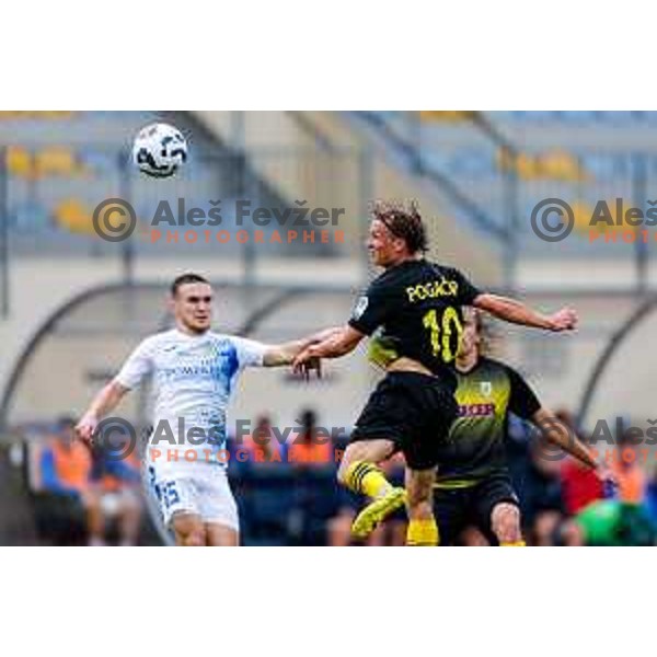 in action during Prva liga Telemach 2025/2026 football match between Kalcer Radomlje and Dozmale in Domzale, Slovenia on August 1, 2025