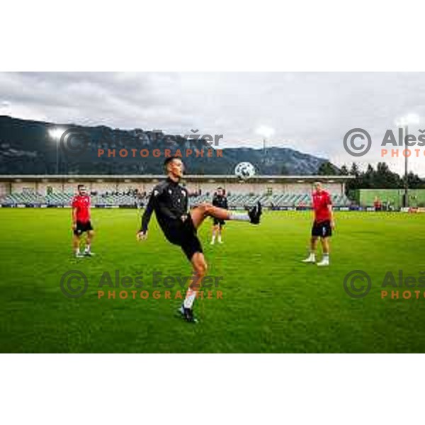 in action during Prva liga Telemach 2025/2026 football match between Primorje and Bravo in Ajdovscina, Slovenia on August 2, 2025