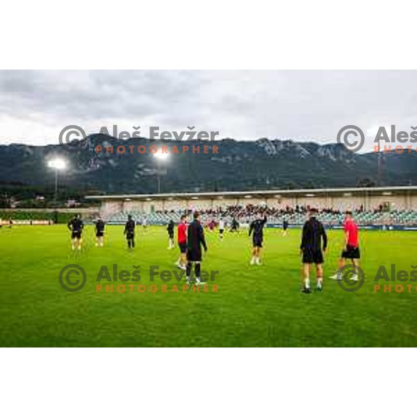 in action during Prva liga Telemach 2025/2026 football match between Primorje and Bravo in Ajdovscina, Slovenia on August 2, 2025