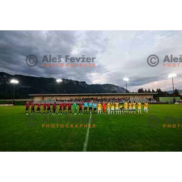 in action during Prva liga Telemach 2025/2026 football match between Primorje and Bravo in Ajdovscina, Slovenia on August 2, 2025
