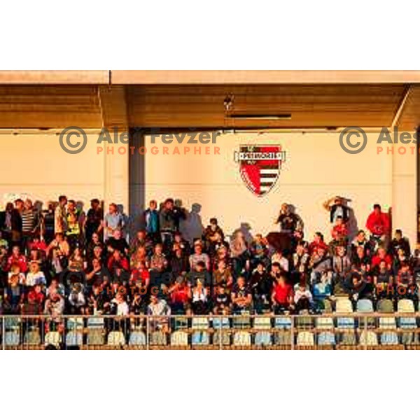 in action during Prva liga Telemach 2025/2026 football match between Primorje and Bravo in Ajdovscina, Slovenia on August 2, 2025