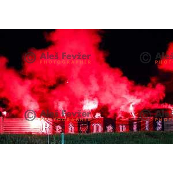 in action during Prva liga Telemach 2025/2026 football match between Primorje and Bravo in Ajdovscina, Slovenia on August 2, 2025