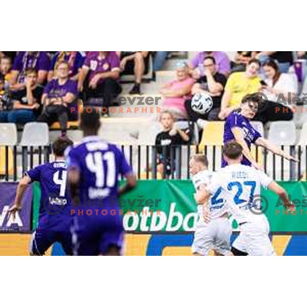 in action during Prva liga Telemach 2025/26 football match between NK Maribor and NK Koper in Ljudski vrt, Maribor, Slovenia on August 3, 2025. Photo: Jure Banfi