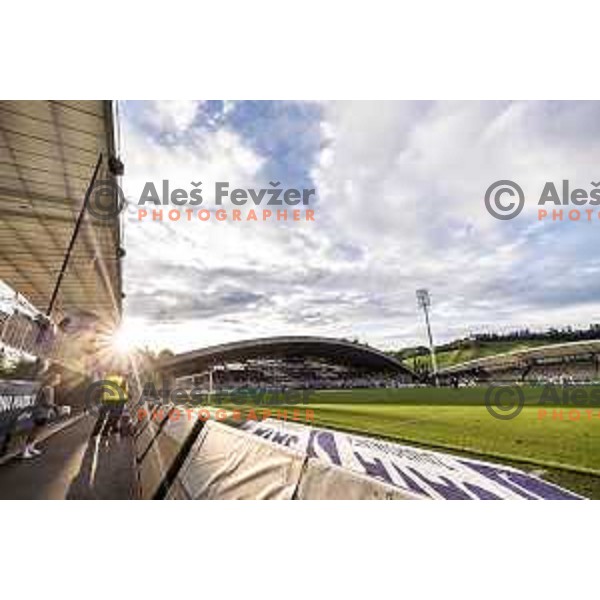 Venue during Prva liga Telemach 2025/26 football match between NK Maribor and NK Koper in Ljudski vrt, Maribor, Slovenia on August 3, 2025. Photo: Jure Banfi