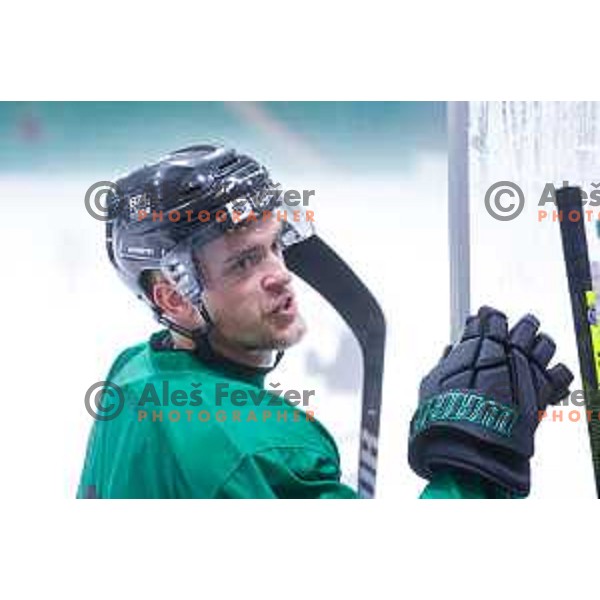 Dragons are back on ice - HK SZ Olimpija during summer practice session in Hala Tivoli, Ljubljana, Slovenia on August 4, 2025