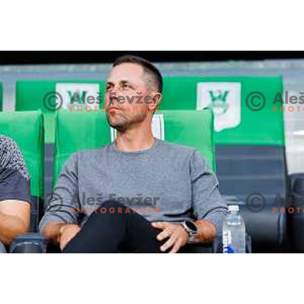 Ivan Senzen head coach of NK Olimpija Ljubljana during UEFA Conference League 2025/2026 third round match between NK Olimpija Ljubljana and KF Egnatia in SRC Stozice, Ljubljana, Slovenia on August 7., 2025. Photo Grega Valancic