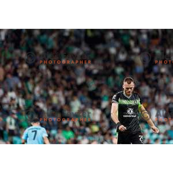 Alex Matthias Tamm of NK Olimpija Ljubljana during UEFA Conference League 2025/2026 third round match between NK Olimpija Ljubljana and KF Egnatia in SRC Stozice, Ljubljana, Slovenia on August 7., 2025. Photo Grega Valancic