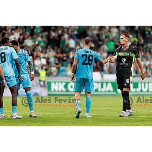 Ivan Durdov of NK Olimpija Ljubljana during UEFA Conference League 2025/2026 third round match between NK Olimpija Ljubljana and KF Egnatia in SRC Stozice, Ljubljana, Slovenia on August 7., 2025. Photo Grega Valancic