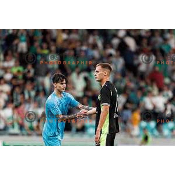 Ivan Durdov of NK Olimpija Ljubljana during UEFA Conference League 2025/2026 third round match between NK Olimpija Ljubljana and KF Egnatia in SRC Stozice, Ljubljana, Slovenia on August 7., 2025. Photo Grega Valancic