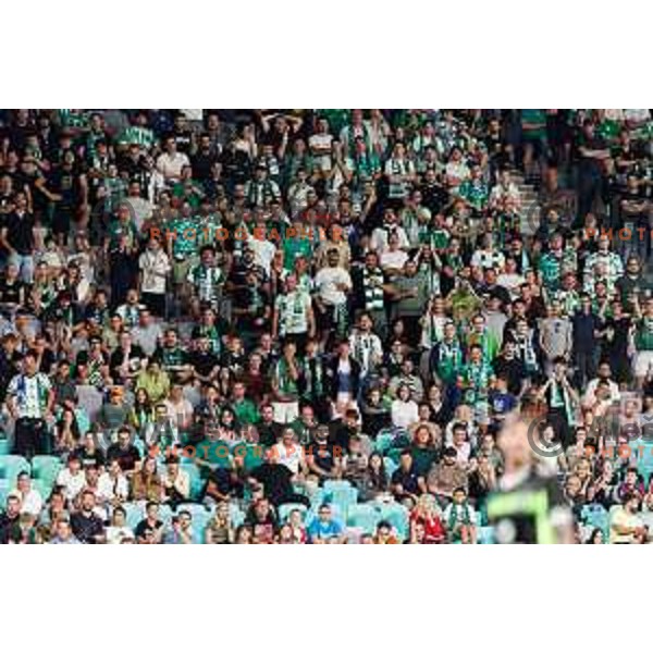Spectators during UEFA Conference League 2025/2026 third round match between NK Olimpija Ljubljana and KF Egnatia in SRC Stozice, Ljubljana, Slovenia on August 7., 2025. Photo Grega Valancic