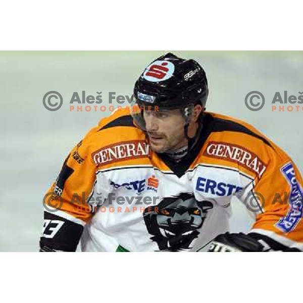 Ivo Jan at ice-hockey match Tilia Olimpija- Graz 99ers in Ebel league, played in Hala Tivoli, Ljubljana 26.10.2008 
