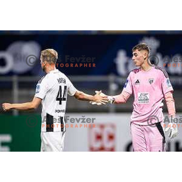 in action during Prva liga Telemach 2025/26 football match between NK Celje and NK Mura in Stadion z’dezele, Celje, Slovenia on August 10, 2025. Photo: Jure Banfi