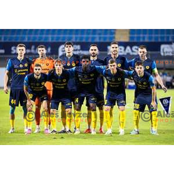 NK Celje starting eleven during Prva liga Telemach 2025/26 football match between NK Celje and NK Mura in Stadion z’dezele, Celje, Slovenia on August 10, 2025. Photo: Jure Banfi