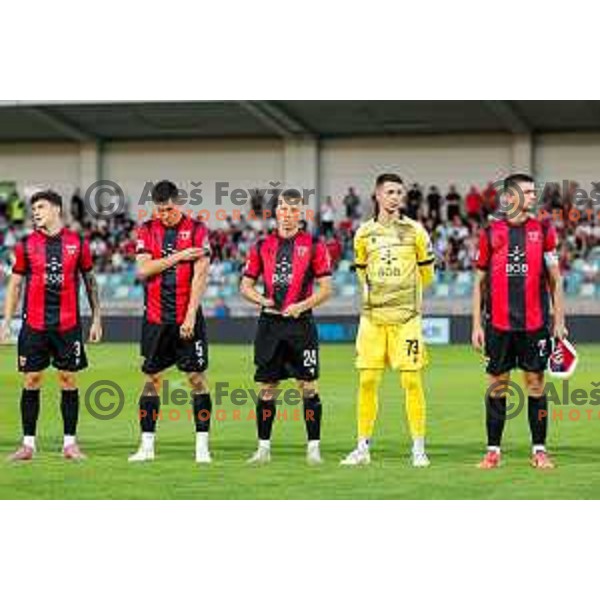 Denis Pintol during Prva liga Telemach 2025/2026 football match between Primorje and Maribor in Ajdovscina, Slovenia on August 10, 2025