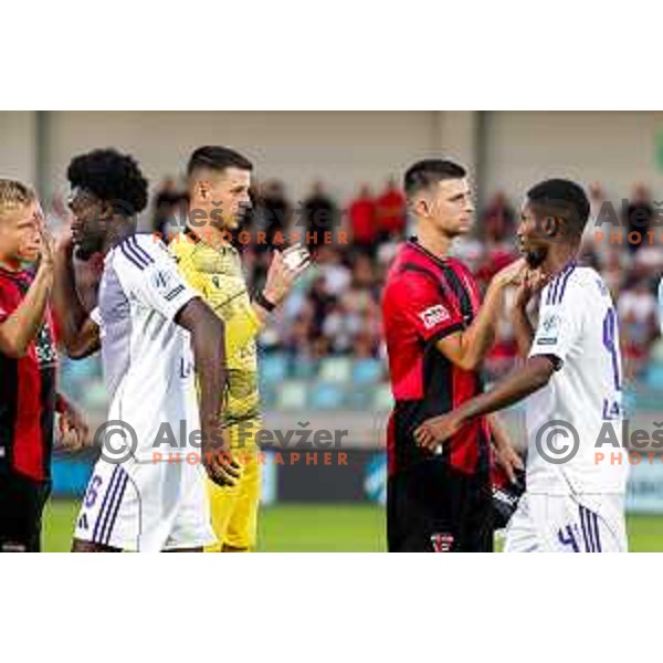 Denis Pintol during Prva liga Telemach 2025/2026 football match between Primorje and Maribor in Ajdovscina, Slovenia on August 10, 2025