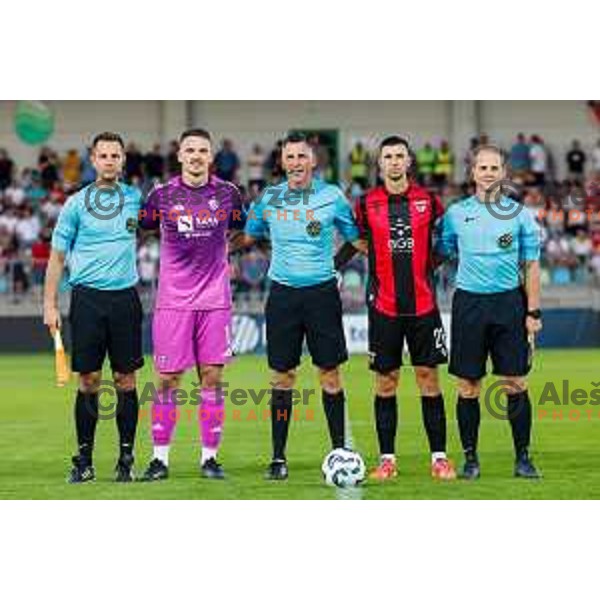 Azbe Jug of Maribor during Prva liga Telemach 2025/2026 football match between Primorje and Maribor in Ajdovscina, Slovenia on August 10, 2025