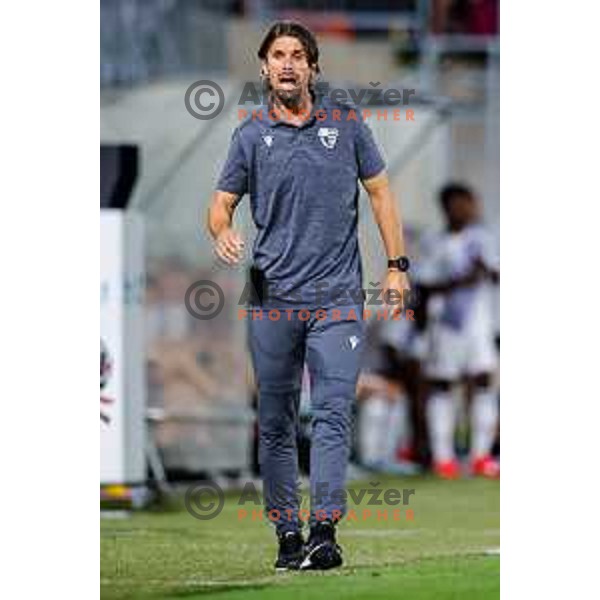Milan Andjelkovic during Prva liga Telemach 2025/2026 football match between Primorje and Maribor in Ajdovscina, Slovenia on August 10, 2025