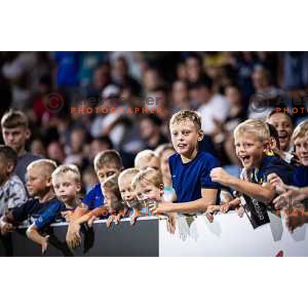 in action during UEFA Conference League 2025/26 qualification football match between NK Celje (SLO) and FC Lugano (SUI) in Stadion z’dezele, Celje, Slovenia on August 14, 2025. Photo: Jure Banfi